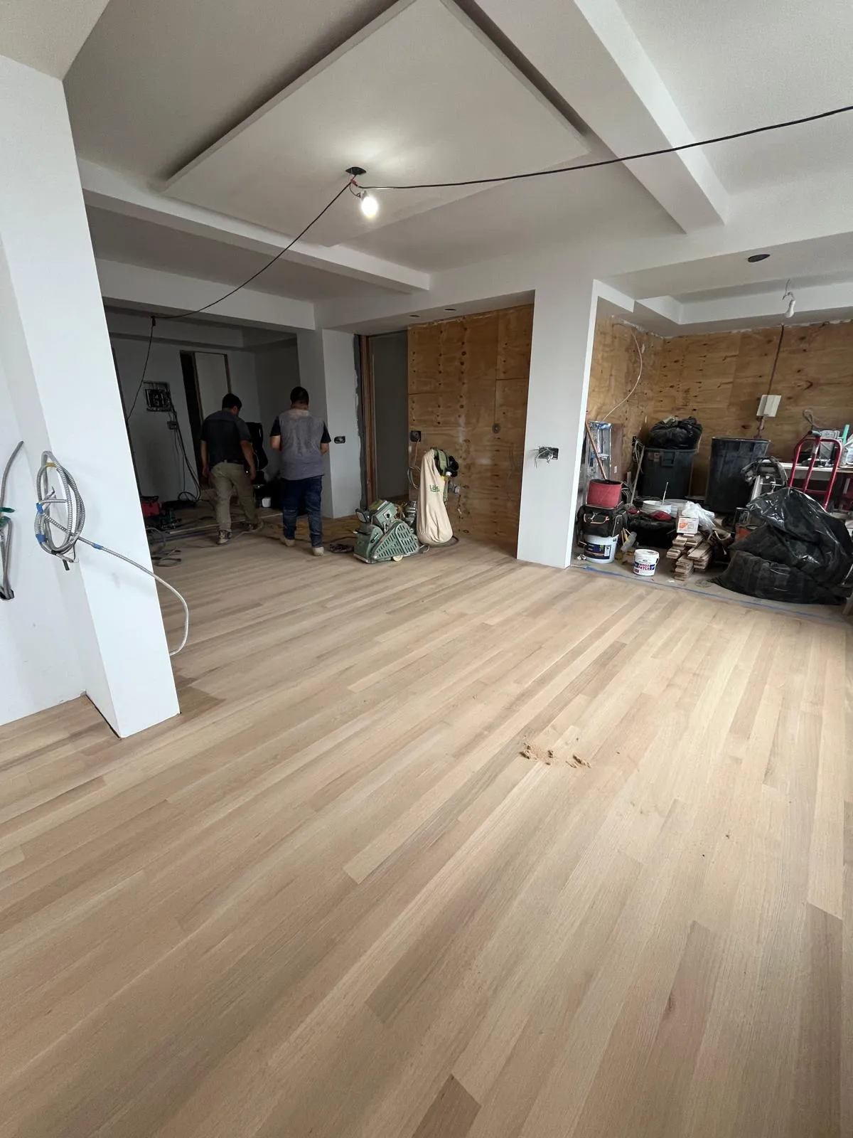 Hardwood installation